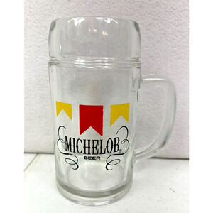 Michelob Beer Vintage 80's Mug Stein 6.5" Anheuser Busch Classic Label